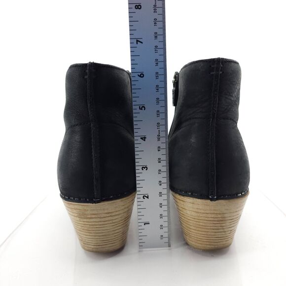 Dansko Maria 9302021400 Women's Eu 40 Bootie Black Leather Side Zip Ankle Boot - Picture 6 of 11